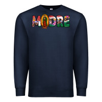 Navy mexican flag our lady of guadalupe madre Premium Sweatshirt - JahusDesignShop