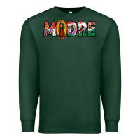 Sports Green mexican flag our lady of guadalupe madre Premium Sweatshirt - JahusDesignShop