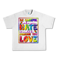 Lunar Rock Be careful who you hate it could be someone you Urban Heavy Tee - FaDigitalArtStudio