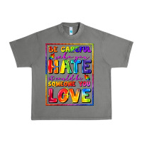 Tornado Be careful who you hate it could be someone you Urban Heavy Tee - FaDigitalArtStudio