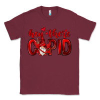 Burgundy Hey there Cupid Valentine's Day Classic Tee - HowdyJamesFarm
