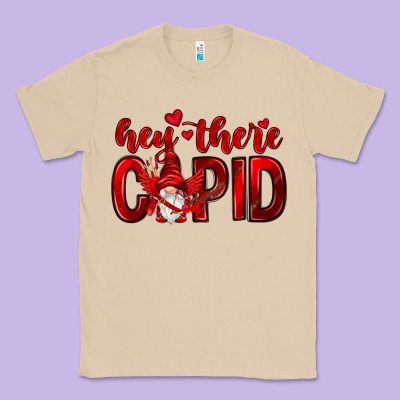Hey There Cupid Valentine's Day Classic Tee Designed By Howdyjamesfarm