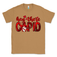 Toasted Coconut Hey there Cupid Valentine's Day Classic Tee - HowdyJamesFarm