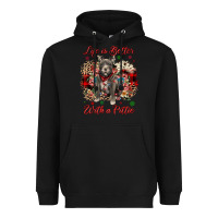 Black Christmas life is better with a pittie Heavyweight Hoodie - JahusDesignShop