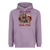 Lavender Christmas life is better with a pittie Heavyweight Hoodie - JahusDesignShop