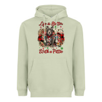 Matcha Christmas life is better with a pittie Heavyweight Hoodie - JahusDesignShop