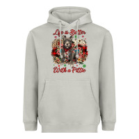 Moon Dust Christmas life is better with a pittie Heavyweight Hoodie - JahusDesignShop