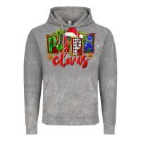 Cloud Rock Christmas papa claus Vintage Hoodie - FaDigitalArtStudio