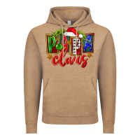 Vintage Coffee Christmas papa claus Vintage Hoodie - FaDigitalArtStudio
