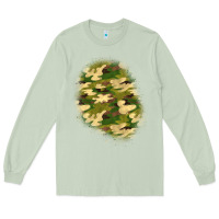 Matcha camouflage patch 3 Long Sleeve Tee - BundleAndBundleShop