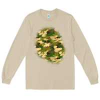 Mushroom camouflage patch 3 Long Sleeve Tee - BundleAndBundleShop