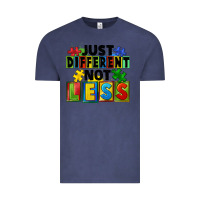 Vintage Denim Just different not less Vintage Tee - FaDigitalArtStudio