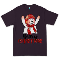 Plum beary christmas Premium Tee - CowGirlArtShop