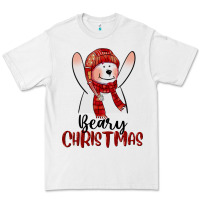 White beary christmas Premium Tee - CowGirlArtShop