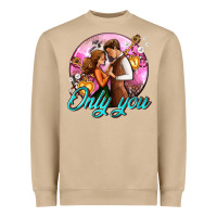 Mushroom only you and couple with keys Heavyweight Sweatshirt - AdoDesignShop