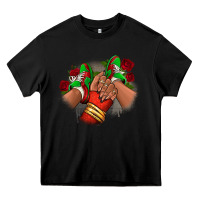 Black Latina Mexican Heavy Core Tee - RanaPortraitStore