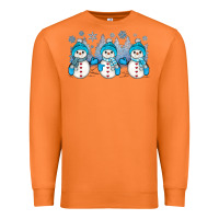 Carrot snowman winter Premium Sweatshirt - JahusDesignShop