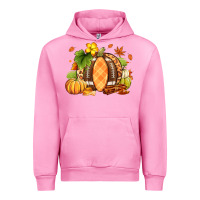 Fuchsia Pink Fall American Football Urban Hoodie - RanaPortraitStore