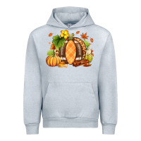 Heather Grey Fall American Football Urban Hoodie - RanaPortraitStore