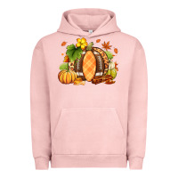 Pigment Salmon Fall American Football Urban Hoodie - RanaPortraitStore
