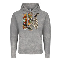 Cloud Rock kinda emotionless kinda emotional skeleton chest Vintage Hoodie - FaDigitalArtStudio