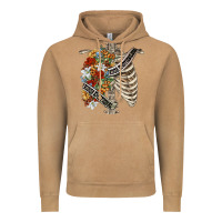 Vintage Camel kinda emotionless kinda emotional skeleton chest Vintage Hoodie - FaDigitalArtStudio