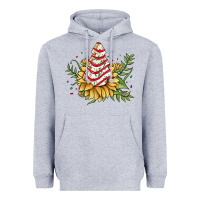 Heather Grey little debbie tree cakes sunflower Heavyweight Hoodie - JahusDesignShop