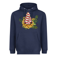 Navy little debbie tree cakes sunflower Heavyweight Hoodie - JahusDesignShop