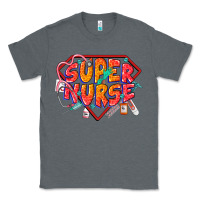 Charcoal Heather super nurse Classic Tee - CowGirlArtShop