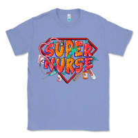 Colony Blue super nurse Classic Tee - CowGirlArtShop