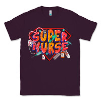 Plum super nurse Classic Tee - CowGirlArtShop