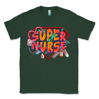 Sports Green super nurse Classic Tee - CowGirlArtShop