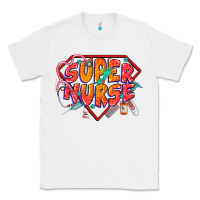 White super nurse Classic Tee - CowGirlArtShop