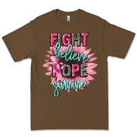 Cacao fight believe hope survive cancer awareness Premium Tee - CowGirlArtShop