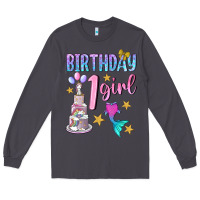 Smoke birthday girl 1 Long Sleeve Tee - BundleAndBundleShop