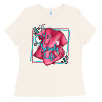 Bone nurse scrub life olivia Ladies Tee - OliviaCreatesArt