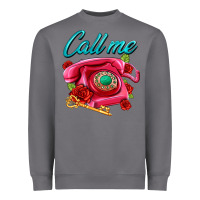 Storm call me roses and pink telephone Heavyweight Sweatshirt - AdoDesignShop