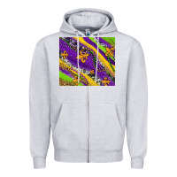 Heather Grey mardi gras fleur delis leopard and cowhide Zipper Hoodie - AdoDesignShop