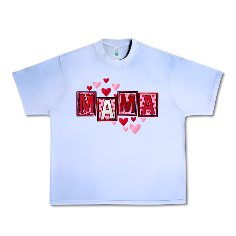 Mother's Day Mama Hearts Urban Heavy Tee by FaDigitalArtStudio | Teevron