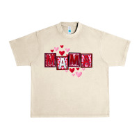 Sandshell Mother's Day mama hearts Urban Heavy Tee - FaDigitalArtStudio