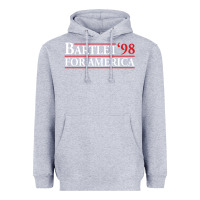 Heather Grey barlet for america Heavyweight Hoodie - maiPhamDesign