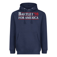 Navy barlet for america Heavyweight Hoodie - maiPhamDesign