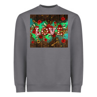 Storm love  and leopard with keys Heavyweight Sweatshirt - AdoDesignShop