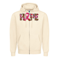 Sandshell hope and cancer ribbon Zipper Hoodie - AdoDesignShop