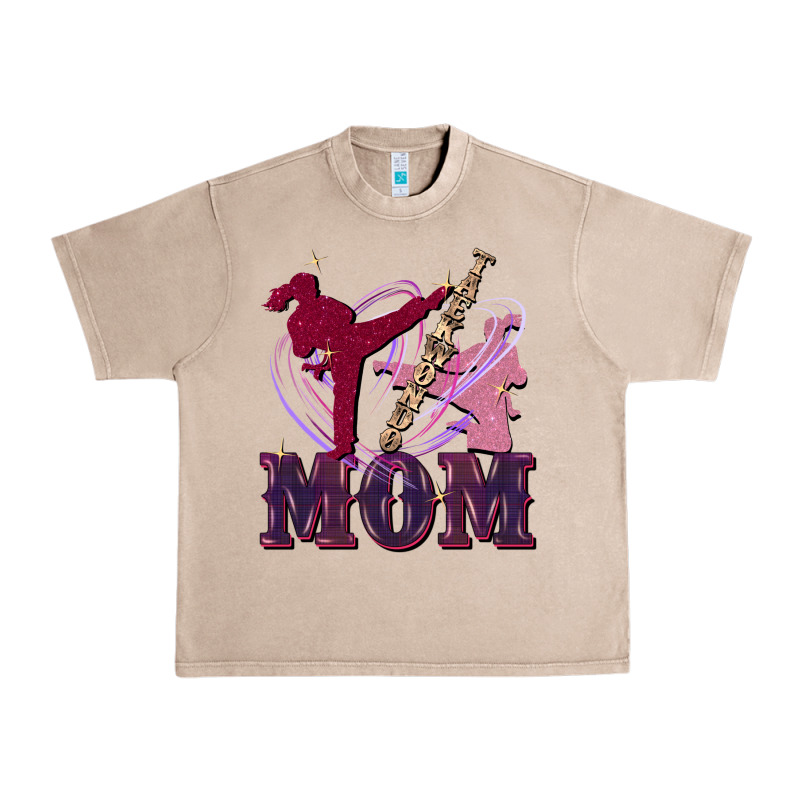 Taekwondo Mom Mother's Day Urban Heavy Tee by FaDigitalArtStudio | Teevron
