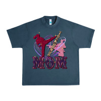 Midnight Navy Taekwondo mom Mother's Day Urban Heavy Tee - FaDigitalArtStudio