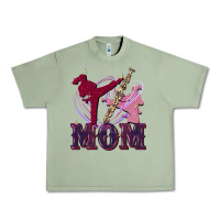 Oil Green Taekwondo mom Mother's Day Urban Heavy Tee - FaDigitalArtStudio