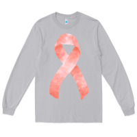 Moon Dust uterine or endometrial cancer ribbon Long Sleeve Tee - FaDigitalArtStudio