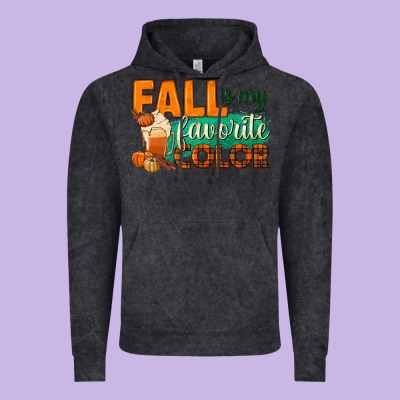 Fall Is My Favorite Color Vintage Hoodie Designed By Bundleandbundleshop