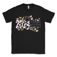 Black 2024 motivated educated graduated Classic Tee - CowGirlArtShop